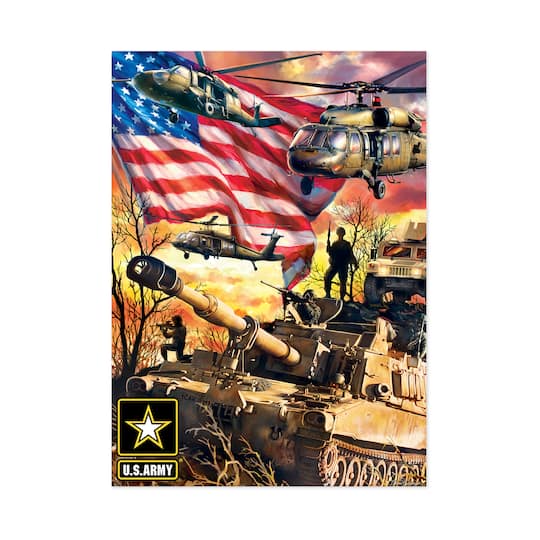 U.S. Army - Army Firepower: 1000 Pcs By Masterpieces Puzzles | 8" x 8" x 2.2" | Michaels®